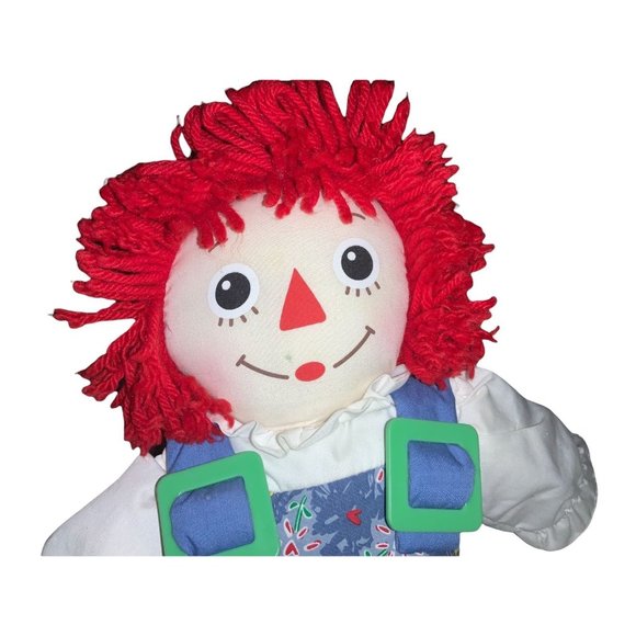 Hasbro  Dress Me Raggedy Ann 17” Plush 2002 - Picture 3 of 11